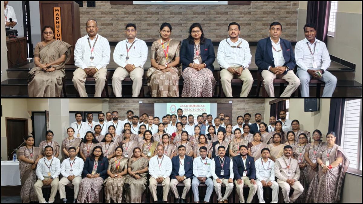 मधुसूदन पब्लिक स्कूल में इन-हाउस ट्रेनिंग, 71 प्रतिभागियों ने लिया प्रशिक्षण