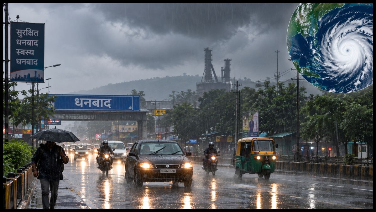 Dhanbad Weather: चक्रवात अर्नब से धनबाद में बारिश, बंगाल की खाड़ी में नए सिस्टम के सक्रिय होने के संकेत