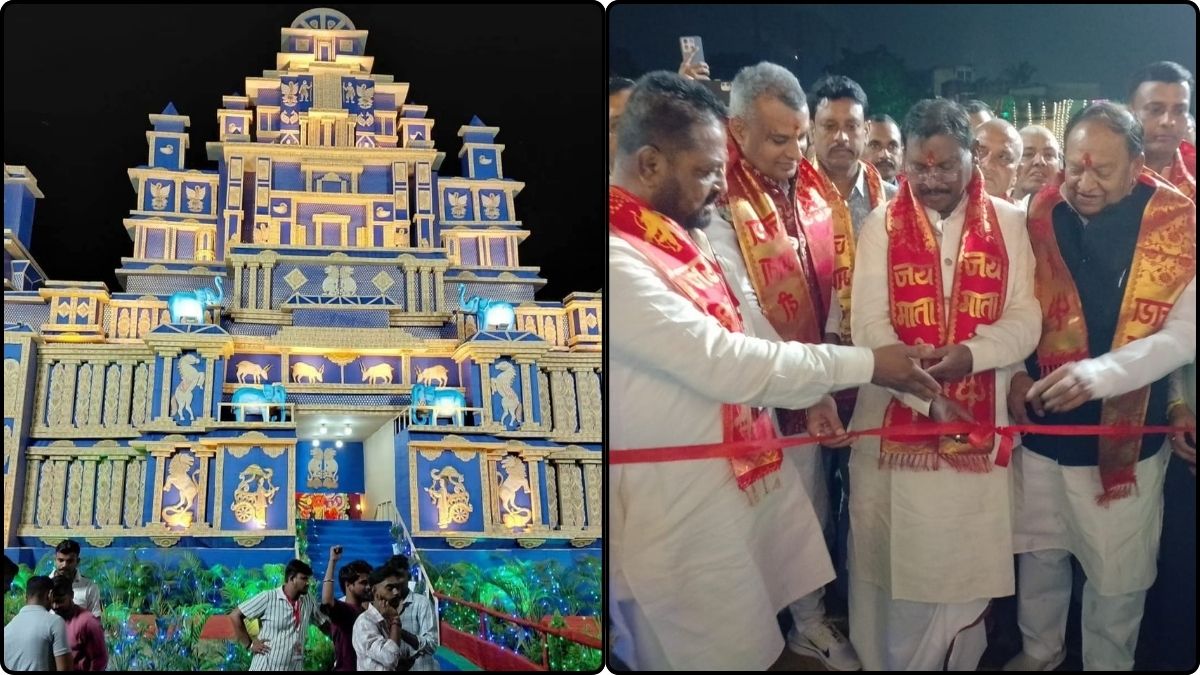 गोविंदपुर : स्वर्ण जयंती पर बना भव्य पंडाल का अर्जुन मुंडा ने किया उद्घाटन, मिनी मेल आकर्षण का केंद्र