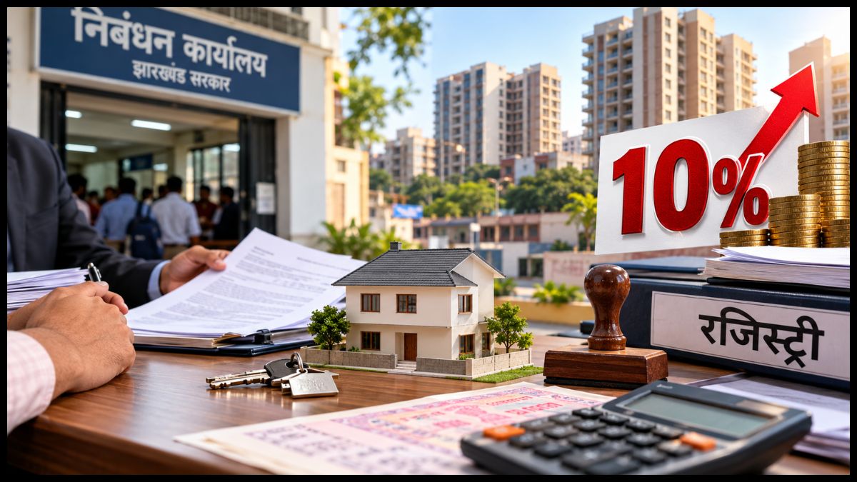 जमीन-मकान खरीदना महंगा रजिस्ट्री पर अब 10% सरचार्ज