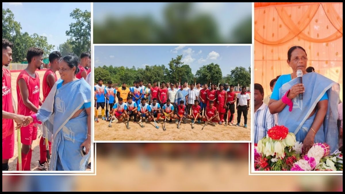 आनंदपुर के टेन्ड्राउली में हॉकी का नया अध्याय, 32 टीमों के बीच खिताबी जंग शुरू