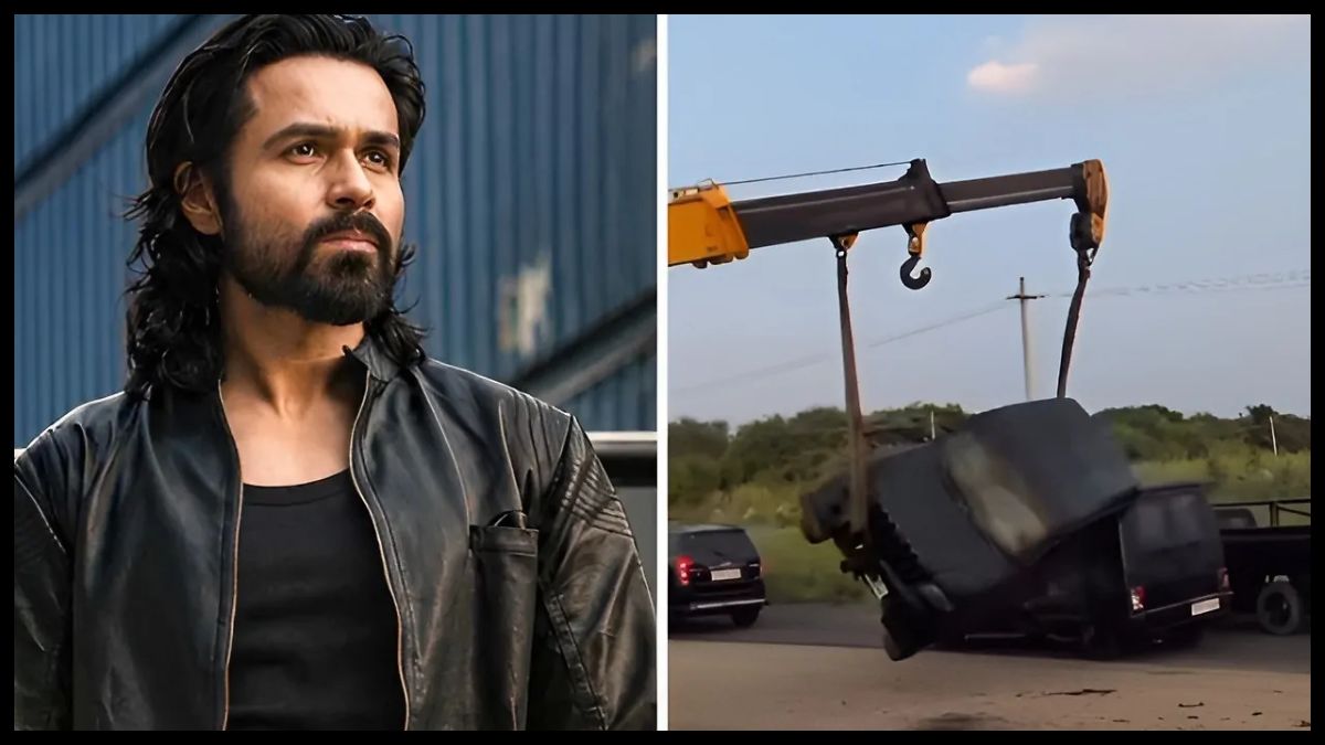 Emraan Hashmi Accident: ‘गनमास्टर G9’ के सेट पर बाल-बाल बचे इमरान हाशमी, हवा में पलटी SUV का वीडियो वायरल